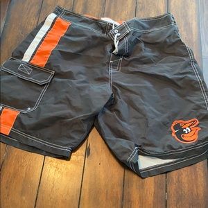 Orioles swim trunks